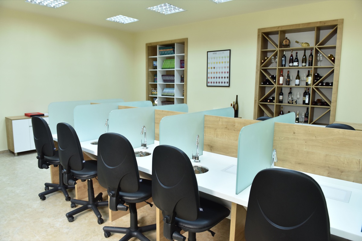 sala degustazione vino