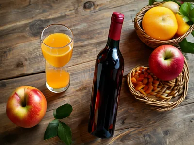 Abbinamento vino e succhi: guida per gestire temperature e sapori