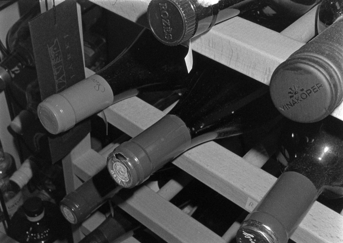Exklusiver Wein mit Premium-Label