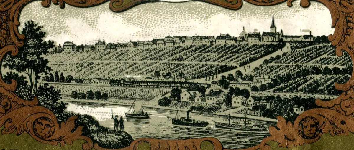 1979 - Hochheimer Stein (Detail of Hochheim on Wine Label)